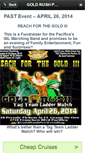 Mobile Screenshot of goldrushprowrestling.com